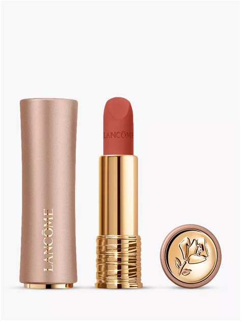 Lancôme L Absolu Rouge Intimatte Lipstick French Nude at John Lewis Partners
