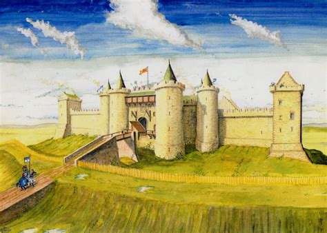 Reconstruction Of Stirling Castle 1500