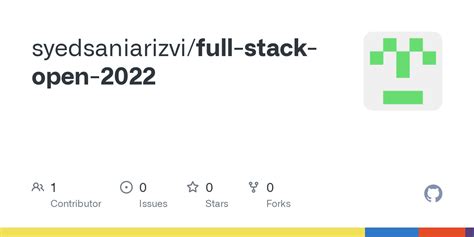 Github Syedsaniarizvi Full Stack Open