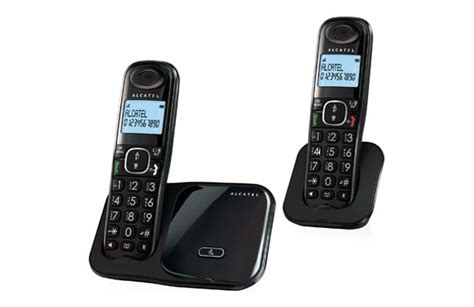 TELEFONO INALAMBRICO DECT TECLAS GRNDES DUO NEGRO