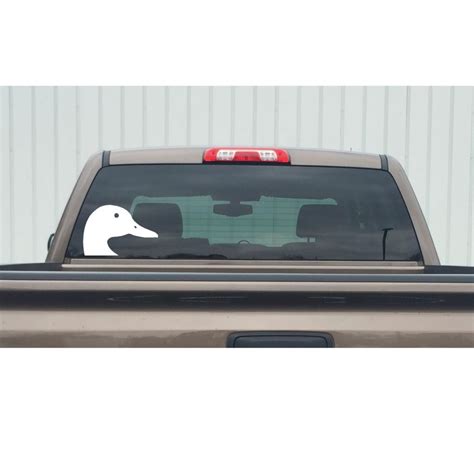 DUCK Head Duck Hunting Decal - DUCK Head Hunting Sticker - 5009