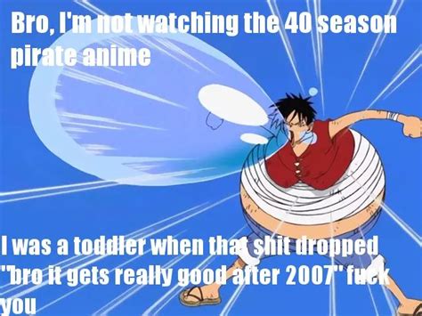 Shut The Fuck Up About One Piece R Stfuretard