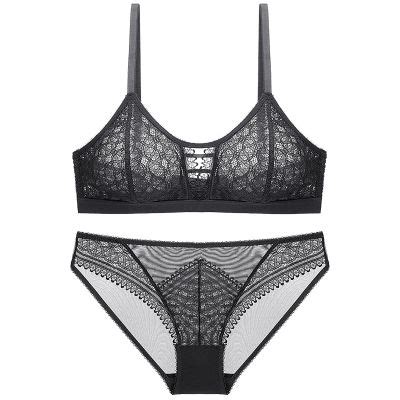 China GM Factory Price Underwear Set Beautiful Hot Sexy Bra Lingerie Suite China Wholesale