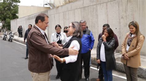 35 Mil Habitantes De Pomasqui Se Benefician De Obras Viales Quito Informa