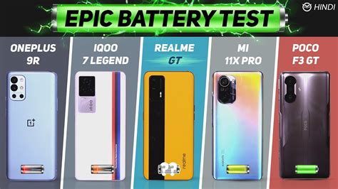 Realme Gt Vs Mi X Pro Iqoo Legend Oneplus R Poco F Gt Battery