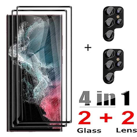 Закаленное стекло на весь экран для Samsung Galaxy S23 S23 + S23 Plus ...