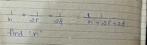 Find The Value Of N And Plz Do The Step To Step Method I Can T