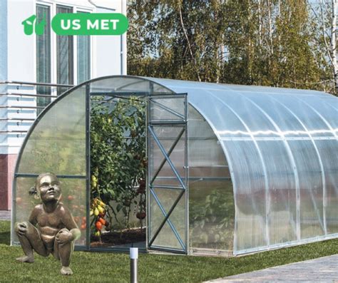 Теплиця з полікарбонату 3x4m з оцинкованим тунелем 40x20mm купити в ...