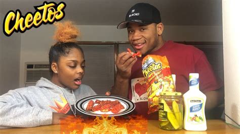 Flamin Hot Cheeto Fried Pickles Youtube