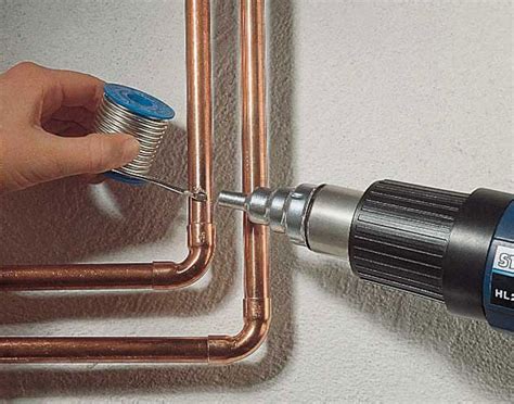 Методы соединения медных труб пайкой, без пайки