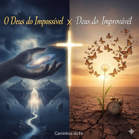 Deus Usa O Improvável Para Realizar O Impossível - O Deus do Impossível x O Deus do Improvável - A Bíblia e Eu