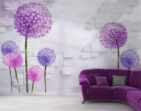 Pink And Purple Lavender Flowers Wallpaper – Home Decoram