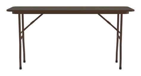 Walnut Folding Office Table Econoline By Correll