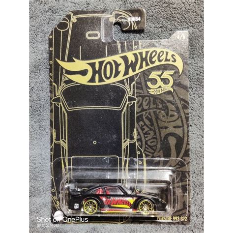 Hot Wheels Th Anniversary Black And Yellow Mix Porsche Gt Shopee Philippines