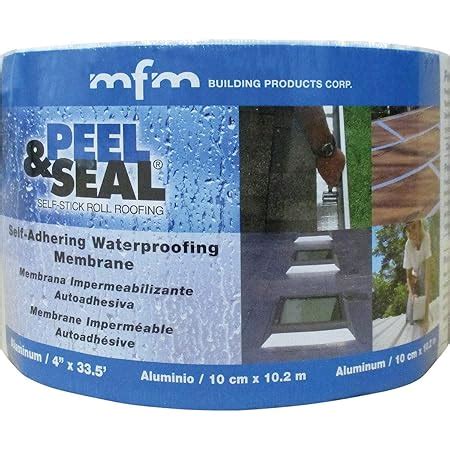 Mfm Peel Seal Self Stick Roll Roofing In Aluminum