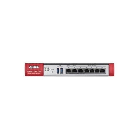 ZyXEL ZyWALL USG-100 - security (ZY-USG100PACKUTM) device Firewall ...