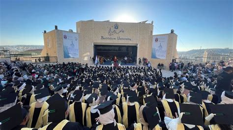 Bethlehem University Celebrates 47th Graduation Ceremonies Bethlehem