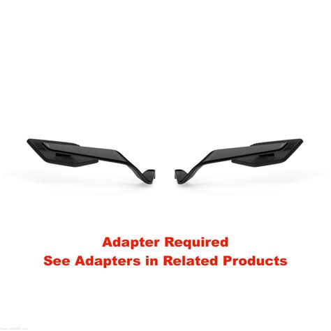 Stealth Naked Max Winglet Mirror Set By Rizoma Suzuki Gsx S Bsn B