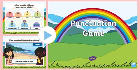 Punctuation Game Teacher Made