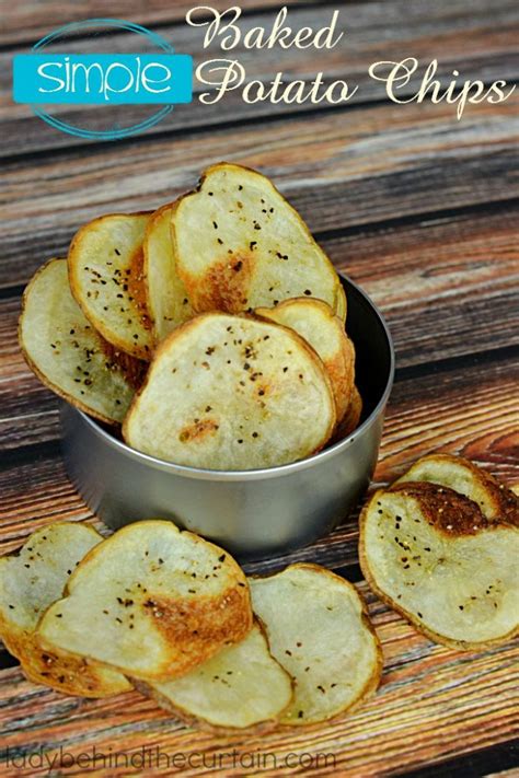 Simple Baked Potato Chips