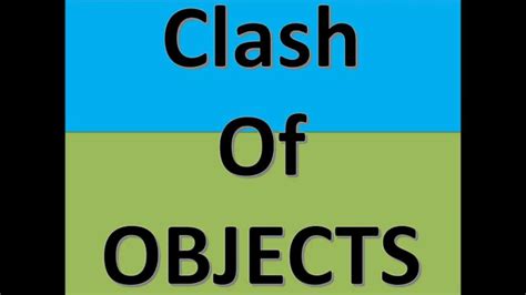 Clash Of Objects Intro Object Show Youtube