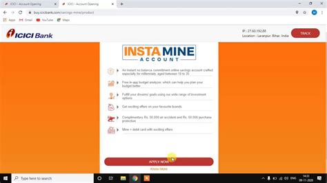 Icici Bank Savings Account How To Create Icici Insta Savings Account