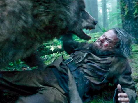 How that infamous bear attack scene in 'The Revenant' was made, and ...