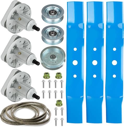 Amazon Ilonpa Blade Spindle Belt Idler Kit Combo Set For John