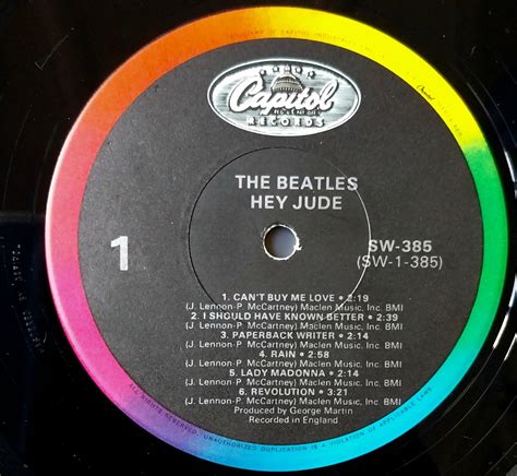 Lp The Beatles Hey Jude Usa Columbia Press Nm Top Aukro