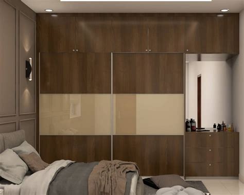 Spacious Sliding Door Wardrobe Design | Livspace