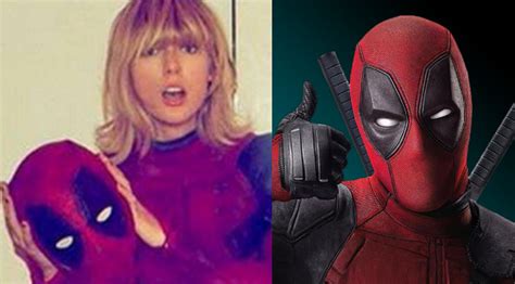 Taylor Swift Lady Deadpool Gracias A Ryan Reynolds Cultture