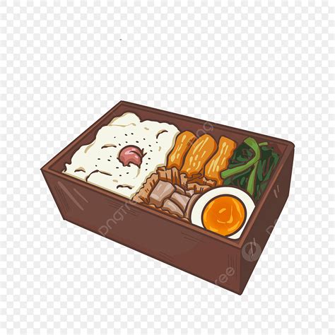 japanese bento box png vector psd  clipart  transparent