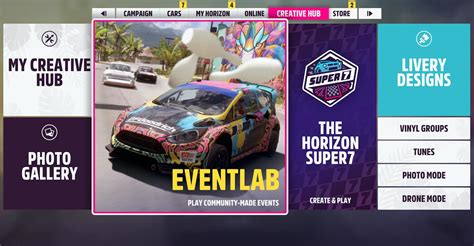 How To Unlock The Event Lab In Forza Horizon Dexerto