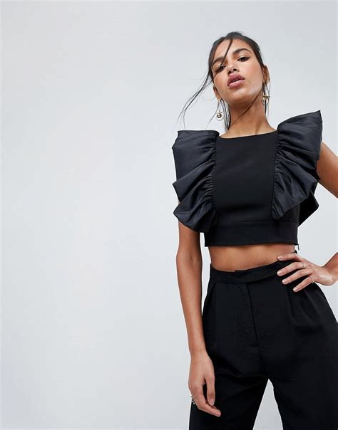 Боди с воланами с чем носить (66 фото)