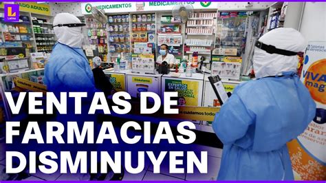 Ventas De Medicamentos En Boticas Y Farmacias Disminuyen