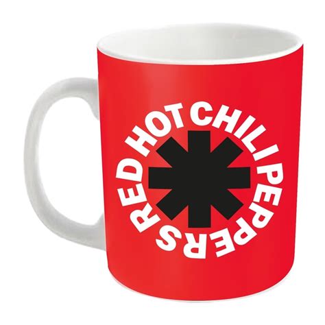 Red Hot Chili Peppers Asterisk Logo Red MUG Rock Hard Rock Glam Season Of Mist