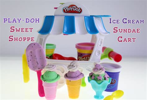 Play Doh Sweet Shoppe Ice Cream Sundae Cart Ice Cream Sundae Sundae