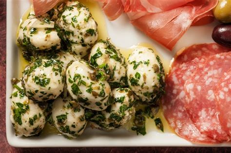 Marinated Bocconcini | Recipe in 2019 | Bocconcini recipe, Appetizer ...
