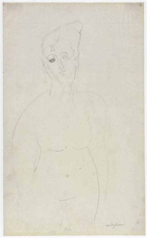 Torso Of A Nude Woman Drawing Public Domain Image PICRYL Public