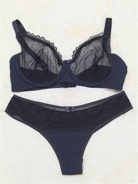 Lingerie Fio Dental Plus Size Suti Sem Bojo Parcelamento Sem Juros
