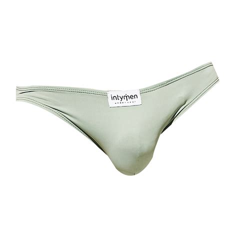 Intymen Mens Sexy Fashionable Thong Low Rise Bikini G String Supportive Serenity Jockstrap