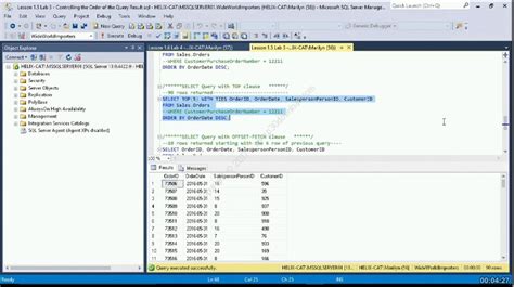 Livelessons SQL Server 70 761 Querying Data with Transact SQL آموزش آ