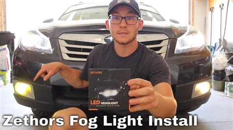 Subaru Outback Fog Light Replacement Zethors LED Bulbs Unboxing How