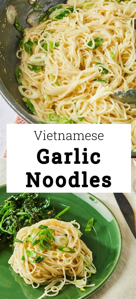 Vietnamese Garlic Noodles Recipe — The Mom 100