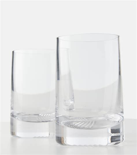 Alba Set Of Whiskey Glasses In Neutrals Nude Mytheresa