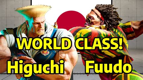 STREET FIGHTER 6 Higuchi ひぐち GUILE ガイル VS Fuudo DEE JAY 4K MASTER