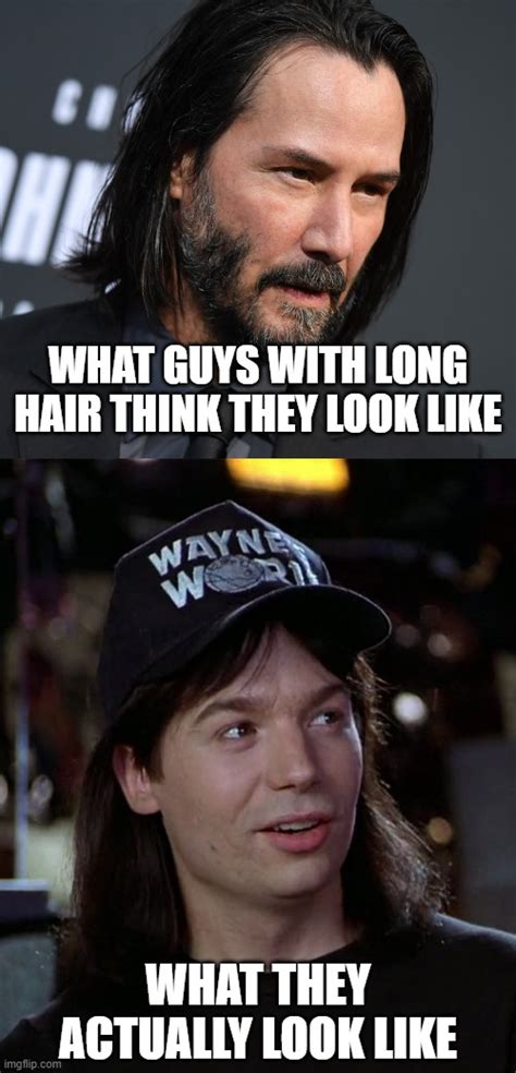 Guys With Long Hair Meme Captions Tempo