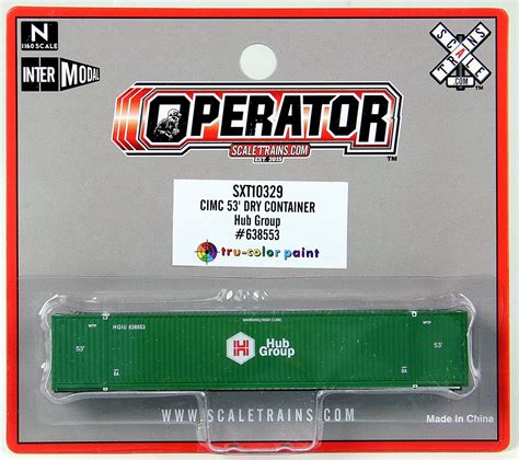 N Scale ScaleTrains 10330 Container 53 Foot Corrugated