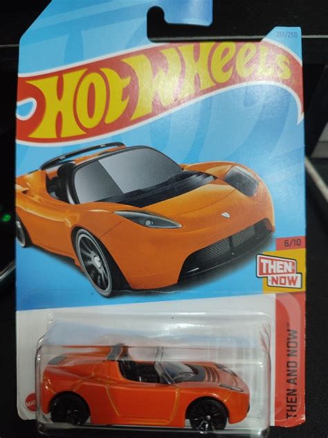 Hot Wheels Tesla Roadster Then And Now Scale Model Hobbies Toys Toys Games On Carousell
