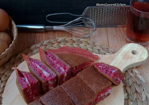 Resep Terang Bulan Red Velvet Oleh MomsQueenKitchen Cookpad